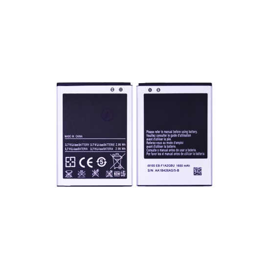 Bateria EB-F1A2GBU/EB-L102GBK para Samsung Galaxy S2/I9100/I9100G/I9100T 1650mAh